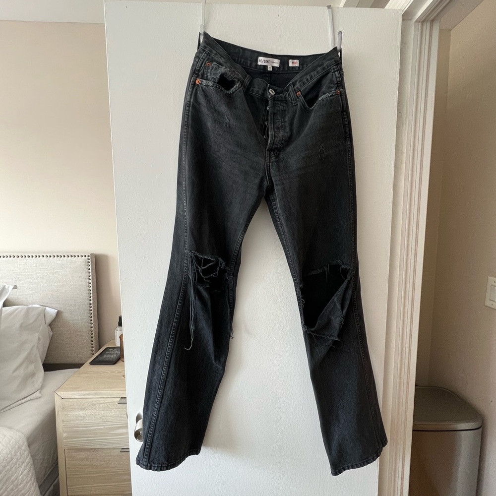 Re/Done High Rise Loose Jeans